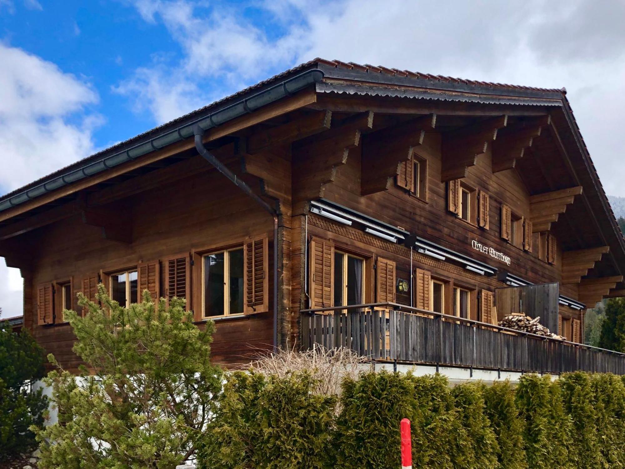 Beautiful Apartment With Stunning View Gsteig Exterior photo