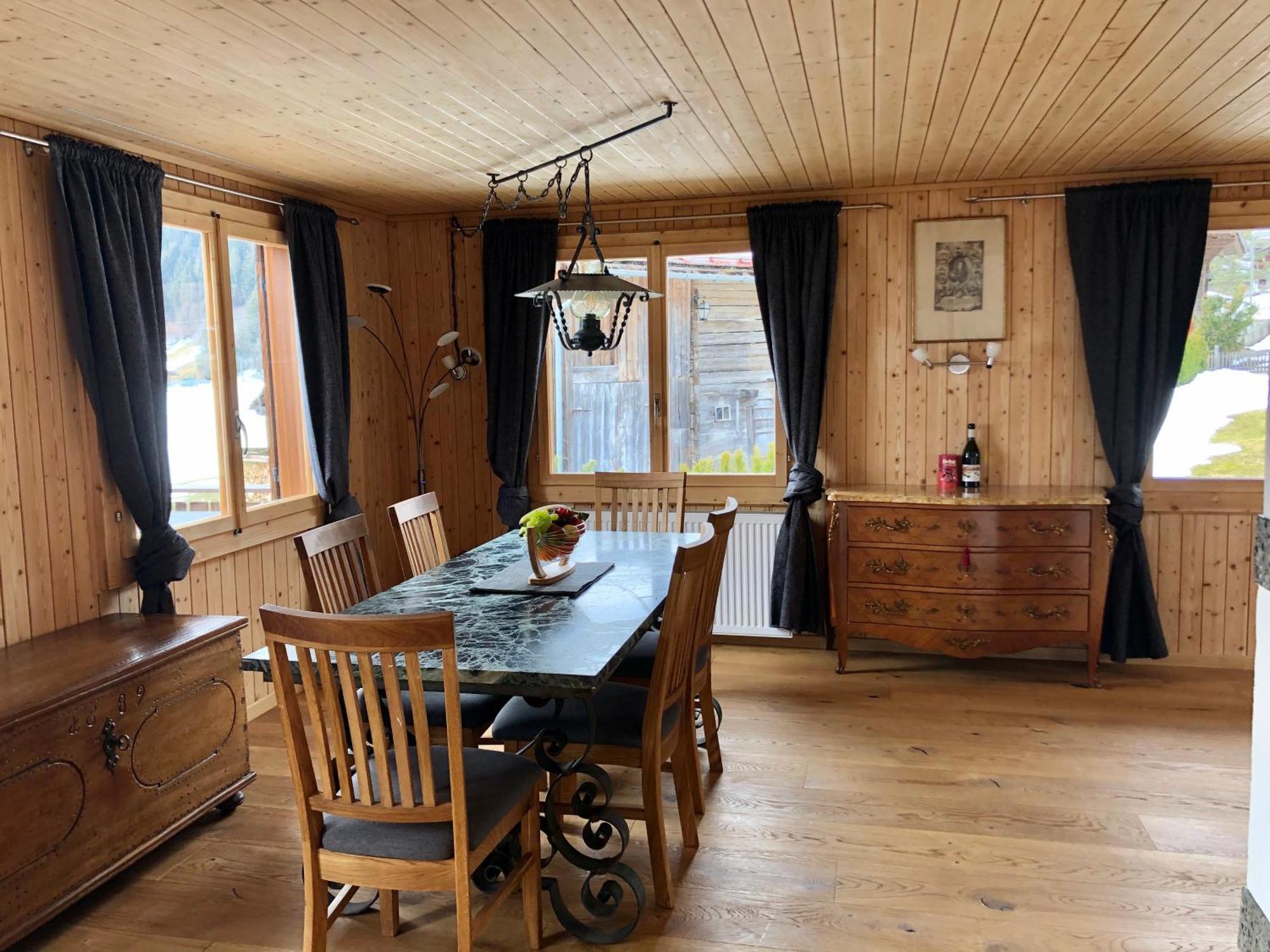 Beautiful Apartment With Stunning View Gsteig Exterior photo